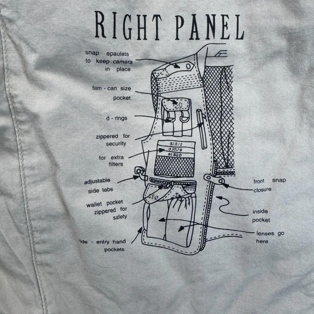 Vintage Banana Republic Photo Safari Vest Mens L Beige Mesh Lined Multi Pocket